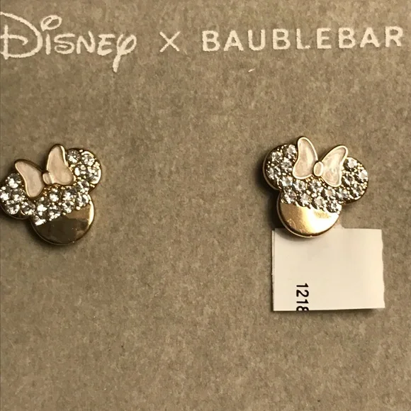 Gorgeous, New DISNEY X Baublebar Minnie Earrings❤️ - Picture 3 of 6